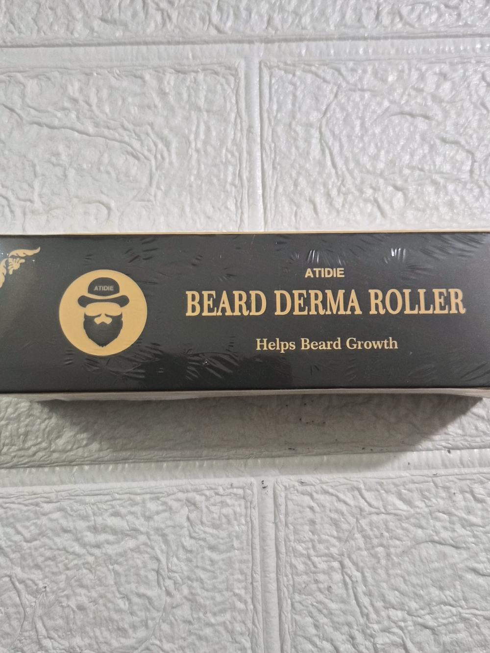 Atidie Beard Growth Derma Roller 0.5 mm Sterile Sealed Grooming NEW NIP